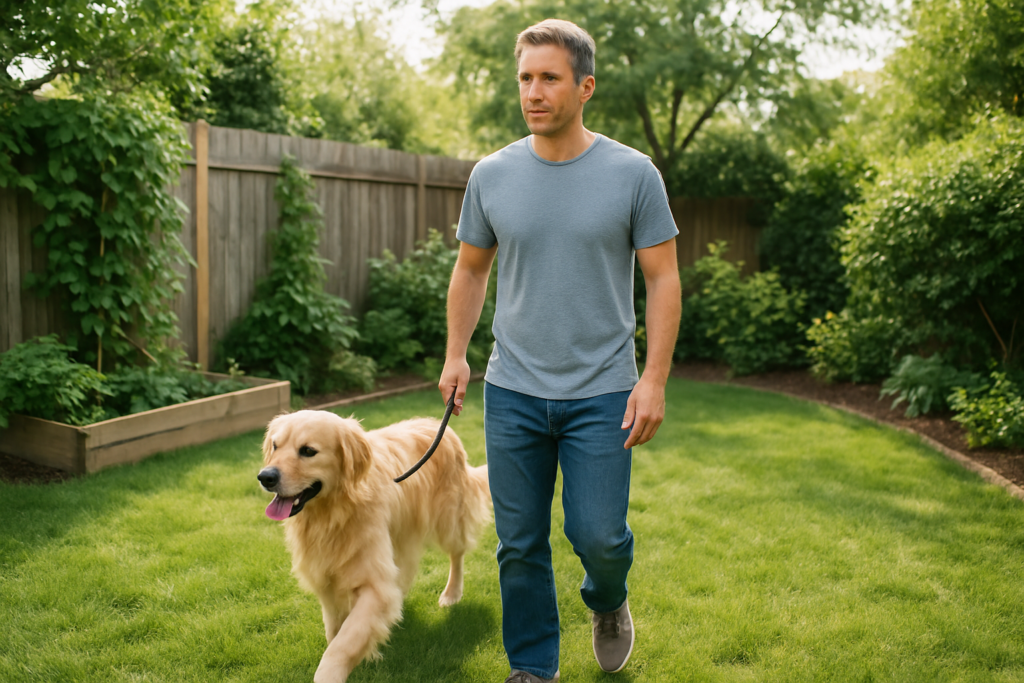 Person in everyday setting — health and wellness