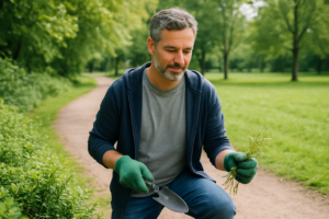 Person in everyday setting — health and wellness